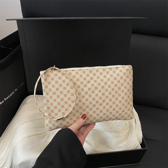 Damen Clutch mit elegantem Ringgriff Nord Taschen