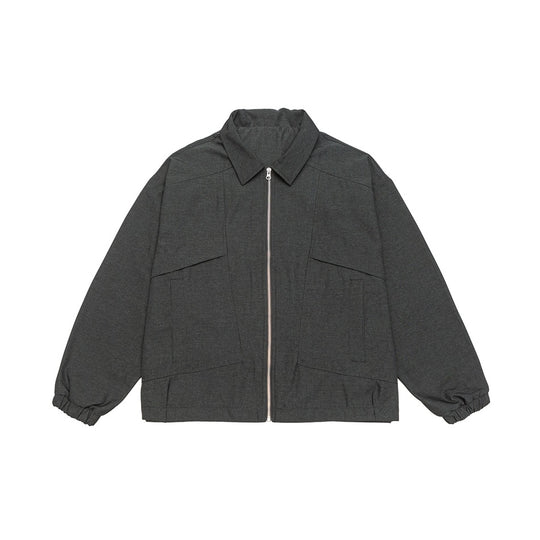 Unisex Kurzblouson im Boxy‑Cut mit durchgehendem Reißverschluss und Pattentaschen Nord Taschen