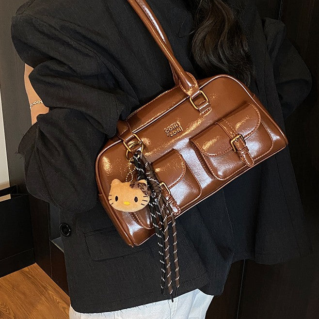 Damen modische Handtasche mit praktischen Fächern Nord Taschen