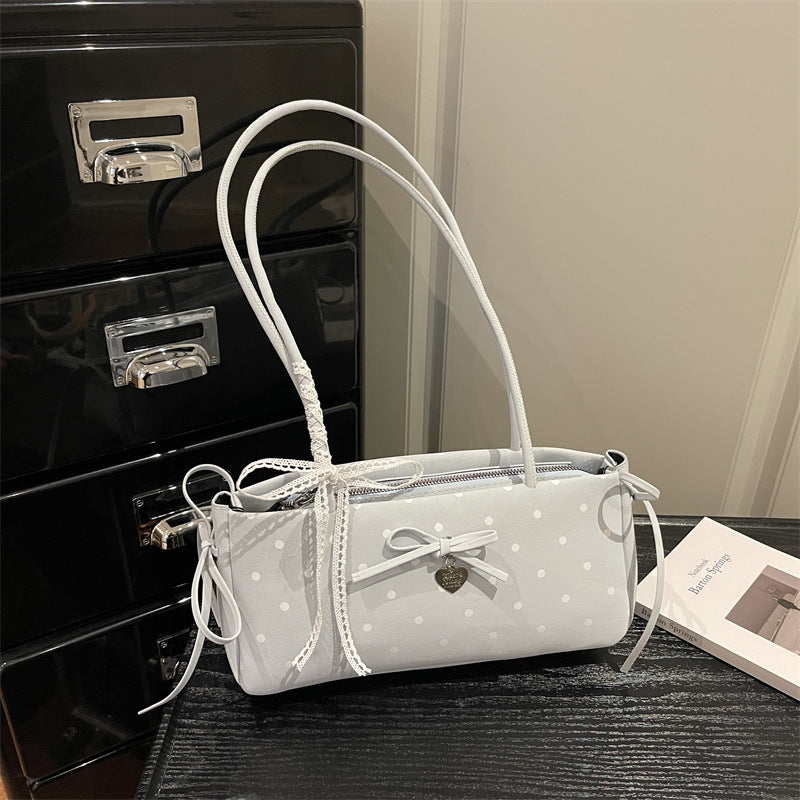 Damenmodische Handtasche mit verspieltem Punktemuster Nord Taschen