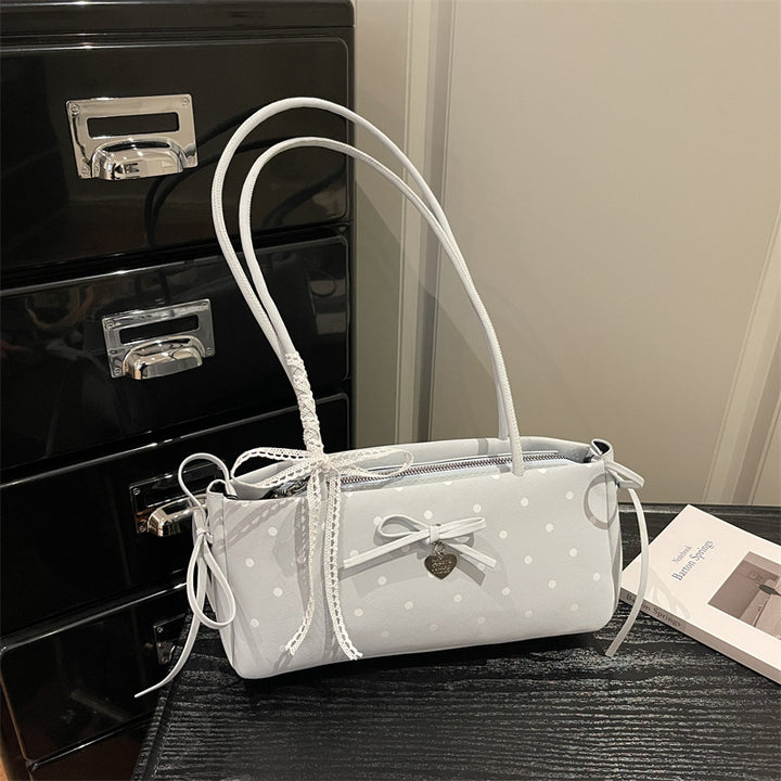 Damenmodische Handtasche mit verspieltem Punktemuster Nord Taschen