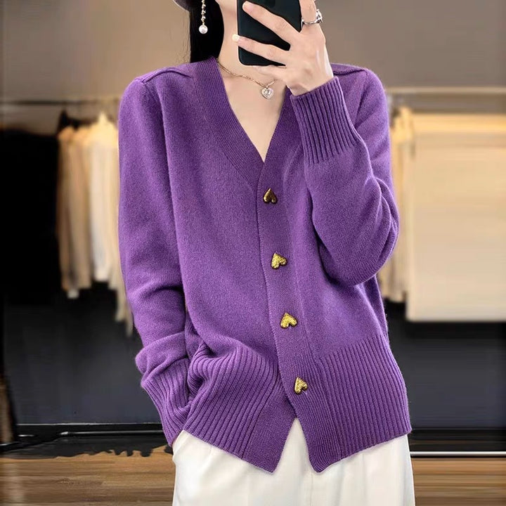 Kuschelige Damen Strickjacke