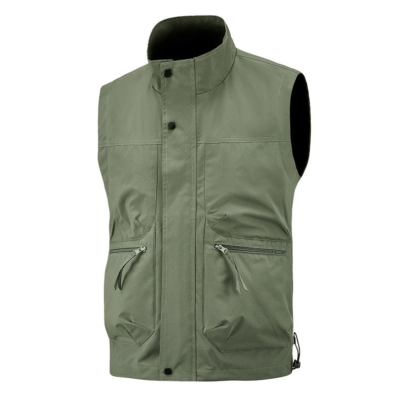 Herren Multifunktionale Allwetter-Weste Nord Taschen