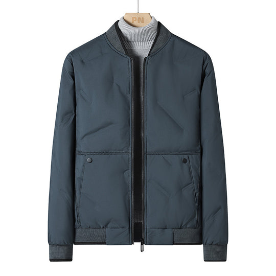 Herren Gepolsterte Thermo‑Bomberjacke mit winddichter Außenlage und warmem Futter Nord Taschen