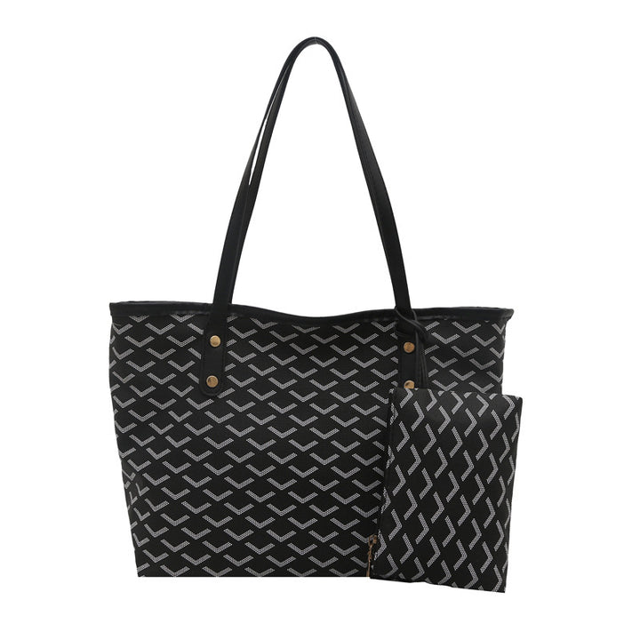 Damen schicke Tote Tasche mit modischem Muster Nord Taschen