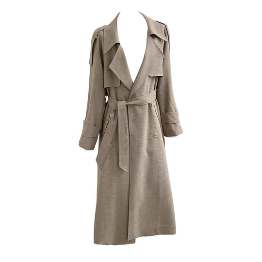 Damen Elegante und lässige Übergangsjacke mit kontrastierenden Ärmeln Nord Taschen