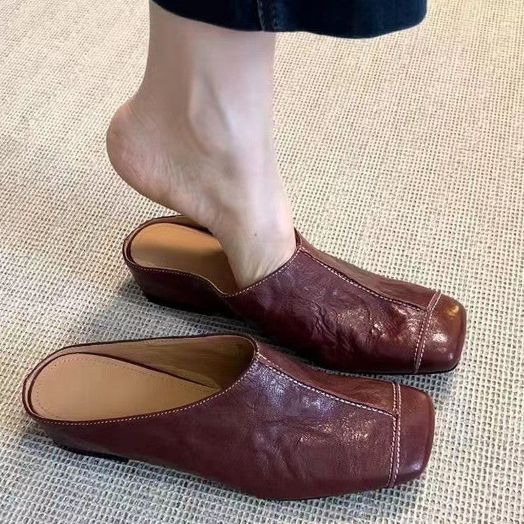 Damen Clogs aus hochwertigem Leder mit besonderem Design und komfortabler Passform