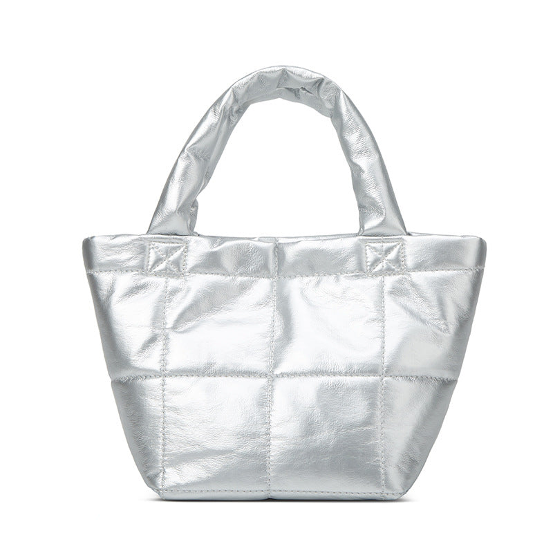 Damen modische Shopper-Tasche mit weich gepolsterter Struktur Nord Taschen