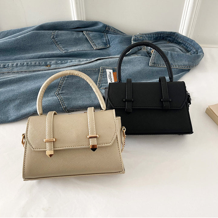 Damen elegante Tasche mit doppeltem Tragegriff und abnehmbarem Schulterriemen Nord Taschen