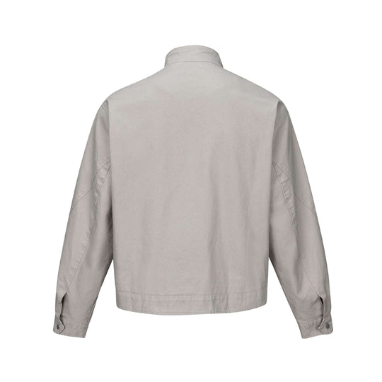 Herren Kurz geschnittener Boxy‑Blouson mit Stehkragen, Reißverschluss und Brustzippern Nord Taschen