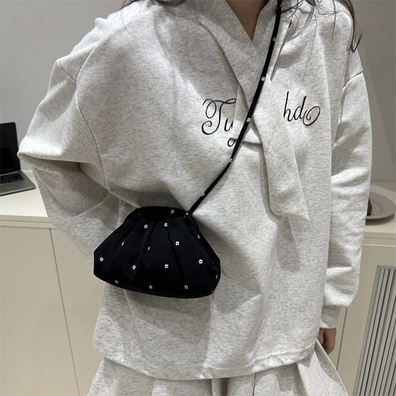 Damen stilvolle Wickeltasche mit floralem Design Nord Taschen