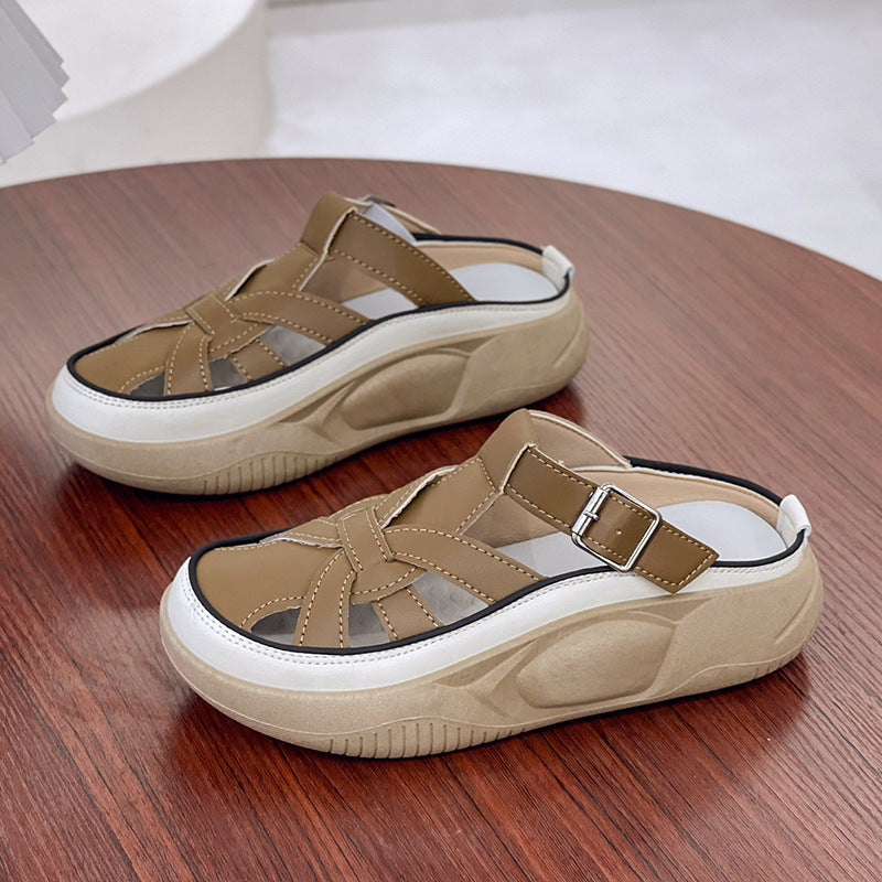 Damen bequeme Clogs mit verstellbarem Riemendesign und ergonomischer Fußbettgestaltung