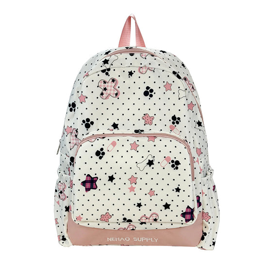 Damen Rucksack mit verspieltem Tiermotiv und praktischer Fächerorganisation Nord Taschen