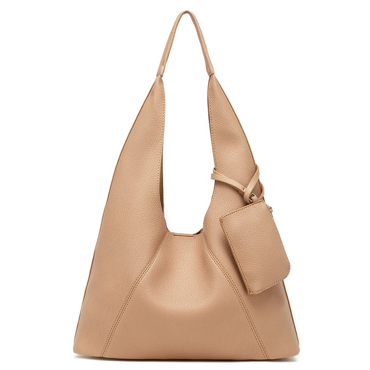 Damen Hobo-Tasche aus hochwertigem Kunstleder mit praktischen Außentaschen Nord Taschen