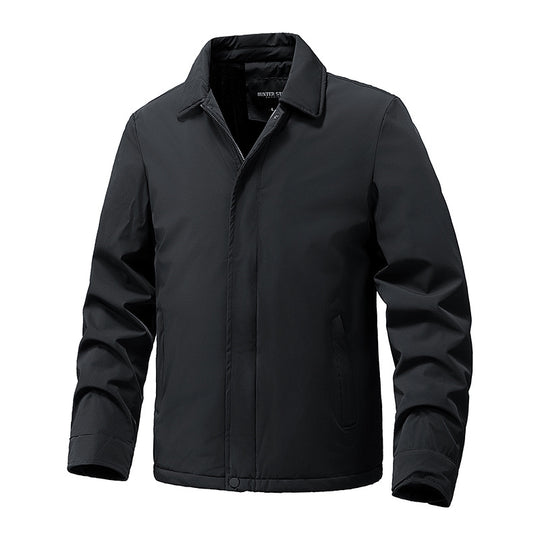 Herren Leichter wasserabweisender Stehkragen-Blouson mit Thermofutter Nord Taschen