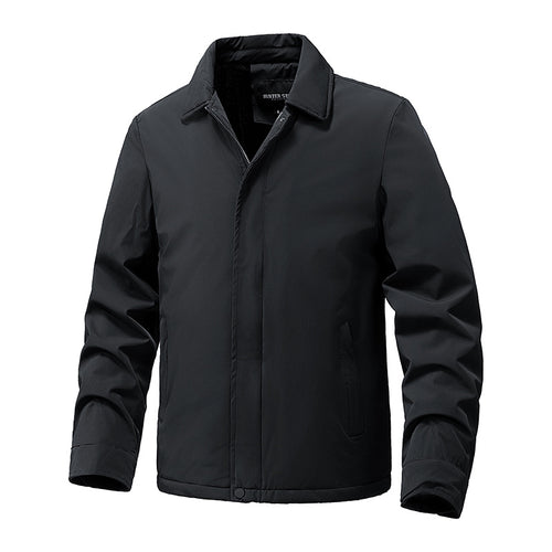 Herren Leichter wasserabweisender Stehkragen-Blouson mit Thermofutter Nord Taschen