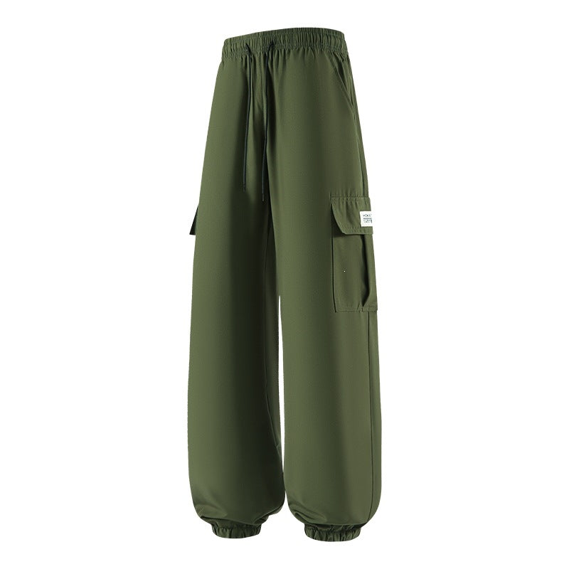 Herren Weite Cargo-Jogginghose mit Tunnelzug, elastischem Bund & Beinbündchen Nord Taschen