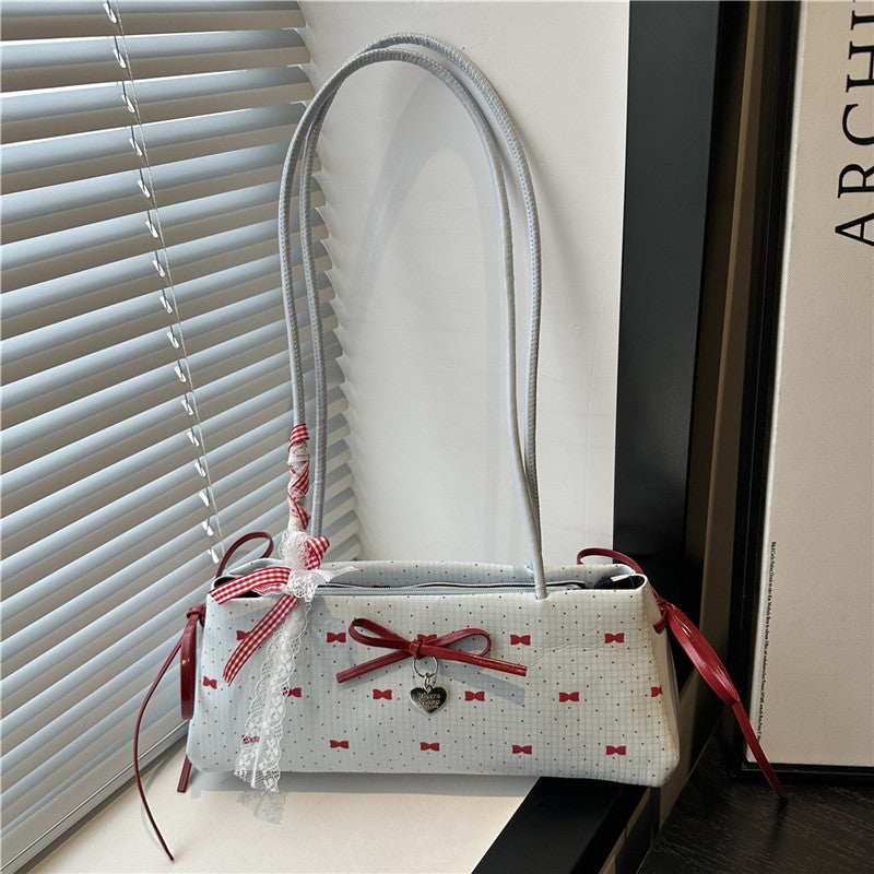 Damen Handtasche mit verspieltem Schleifendetail Nord Taschen