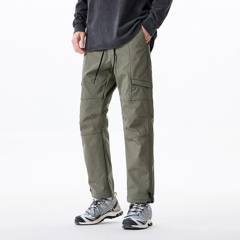 Herren Technische Utility-Cargohose mit verstärkten Kniepaneelen und verstellbarem Saum Nord Taschen