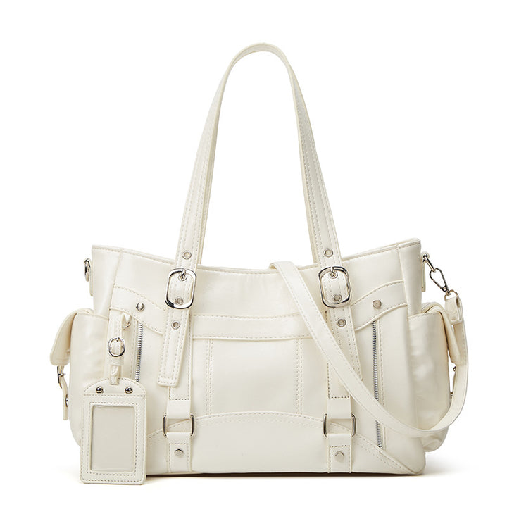 Damen Handtasche mit verstellbarem Trageriemen und mehreren Fächern Nord Taschen
