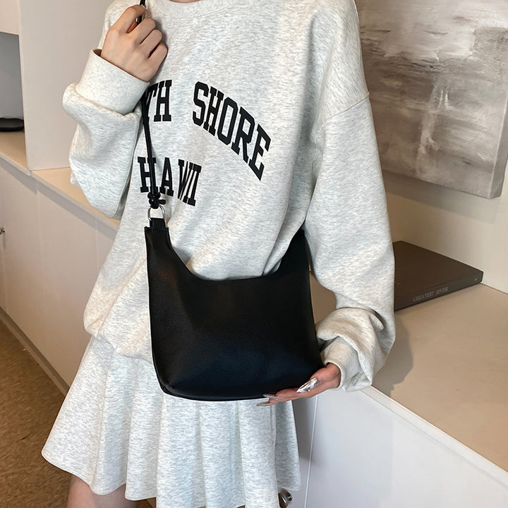 Damen stilvolle Schultertasche mit elegantem Strukturdesign Nord Taschen