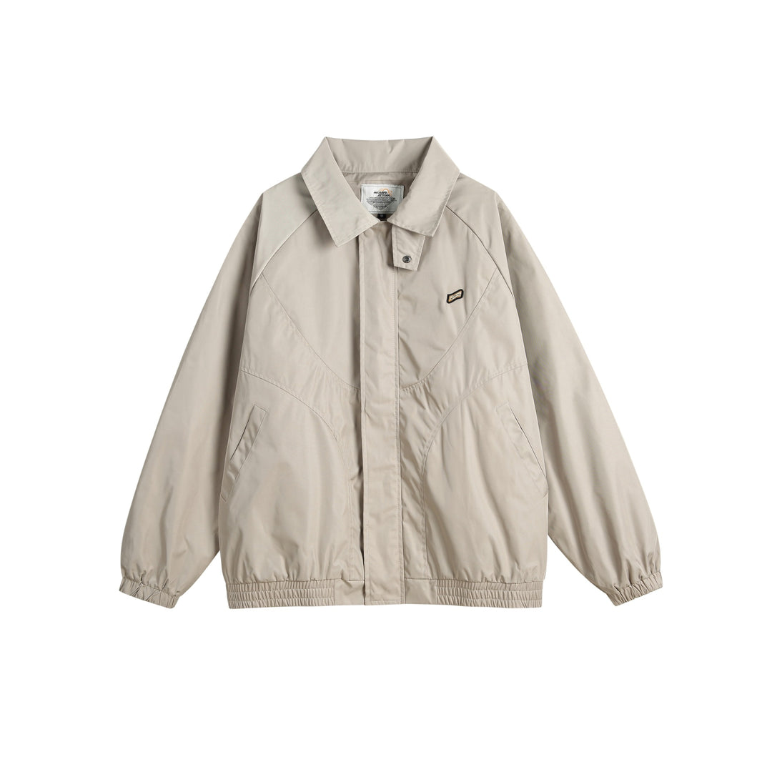 Unisex Boxy-Übergangsblouson mit Stehkragen und elastischem Saum Nord Taschen
