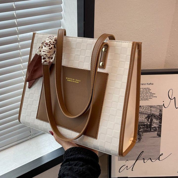 Damen elegante Handtasche mit strukturiertem Design Nord Taschen