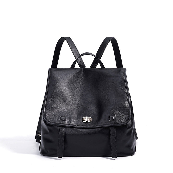Damen Rucksack aus hochwertigem Leder mit verstellbaren Tragegurten Nord Taschen