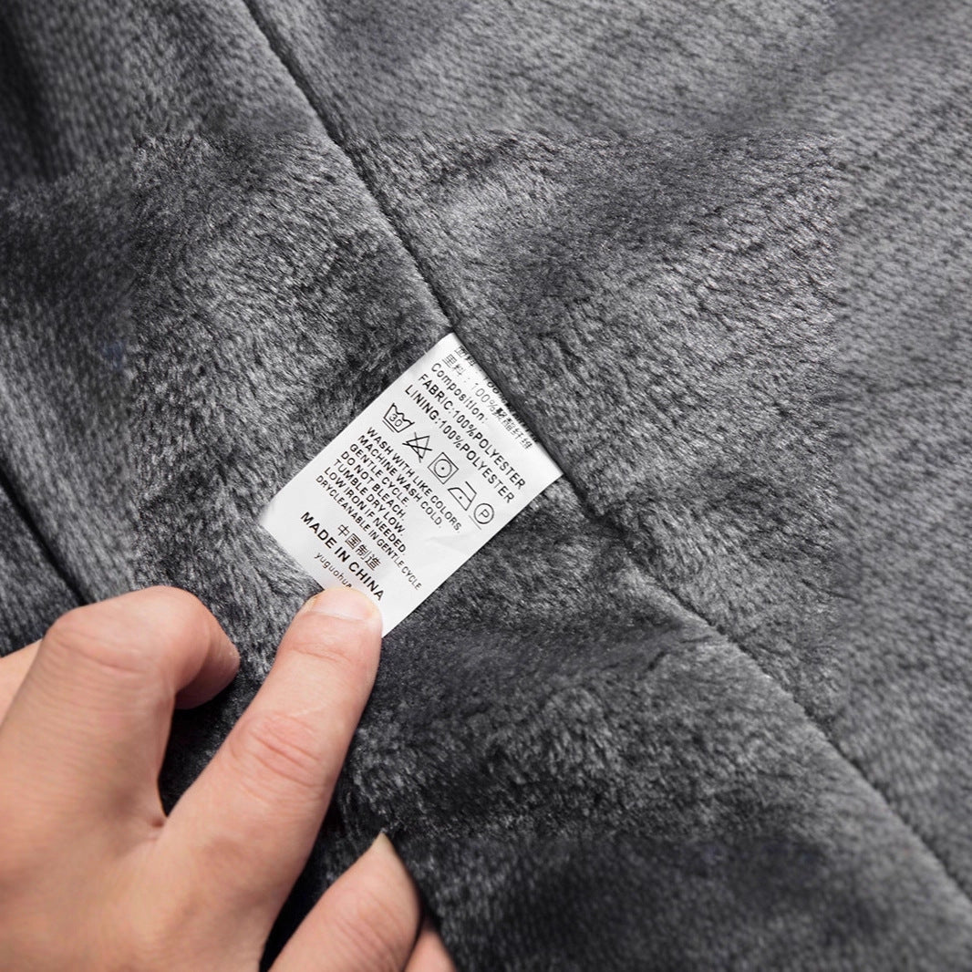 Herren Wind- und Wasserabweisende Kapuzenjacke mit Teddyfleece-Innenfutter und Reißverschlusstaschen Nord Taschen
