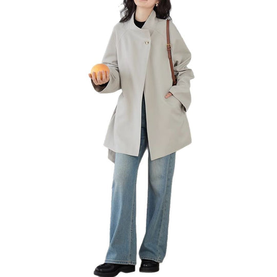 Damen Weit geschnittene Jacke mit modernen Details Nord Taschen