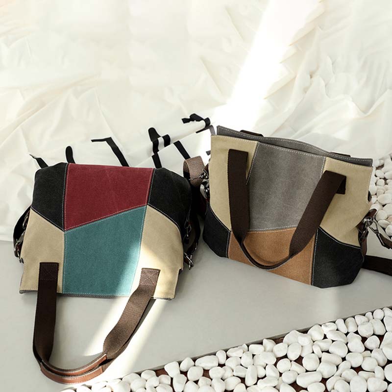 Nord Taschen | Kontrastierende Canvas-Tasche