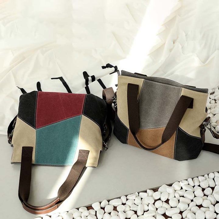 Nord Taschen | Kontrastierende Canvas-Tasche