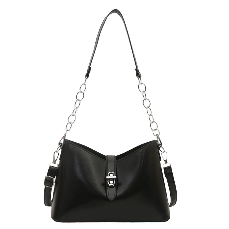Damen elegante Handtasche mit stilvollem Kettenriemen Nord Taschen