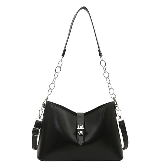 Damen elegante Handtasche mit stilvollem Kettenriemen Nord Taschen