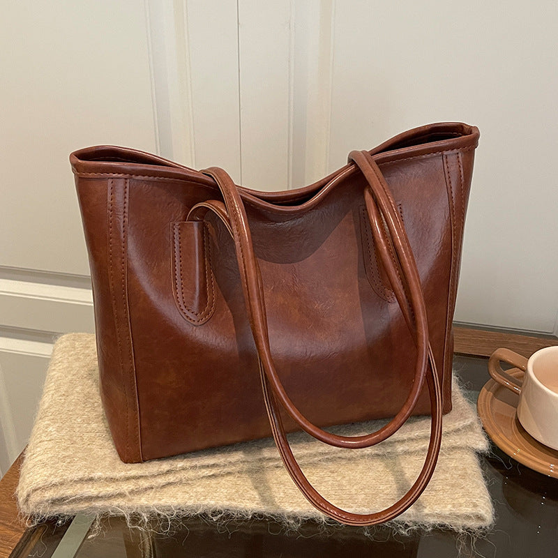 Damen elegante Tragetasche mit praktischem Innenfach Nord Taschen