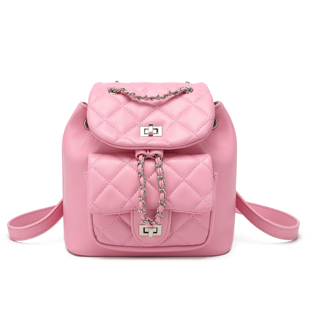 Damen Rucksack mit eleganter Steppung und praktischer Außentasche Nord Taschen