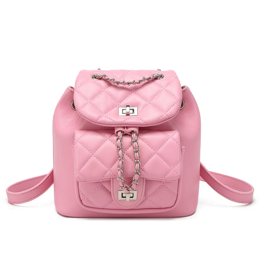 Damen Rucksack mit eleganter Steppung und praktischer Außentasche Nord Taschen