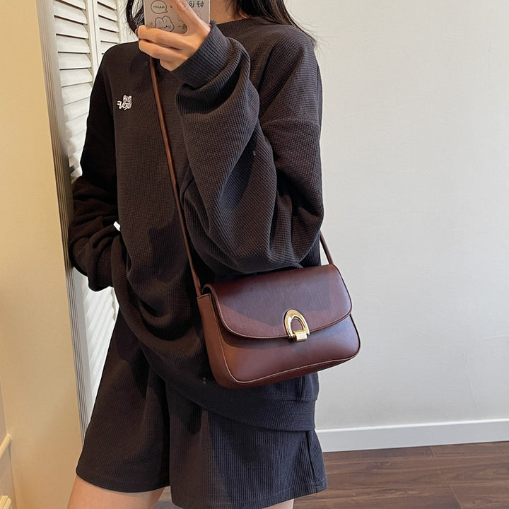 Damen elegante Handtasche mit abnehmbarem Tragegriff Nord Taschen