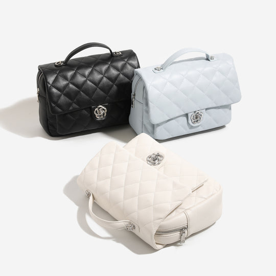 Damen Handtasche mit luxuriösem Steppmuster und abnehmbaren Schulterriemen Nord Taschen