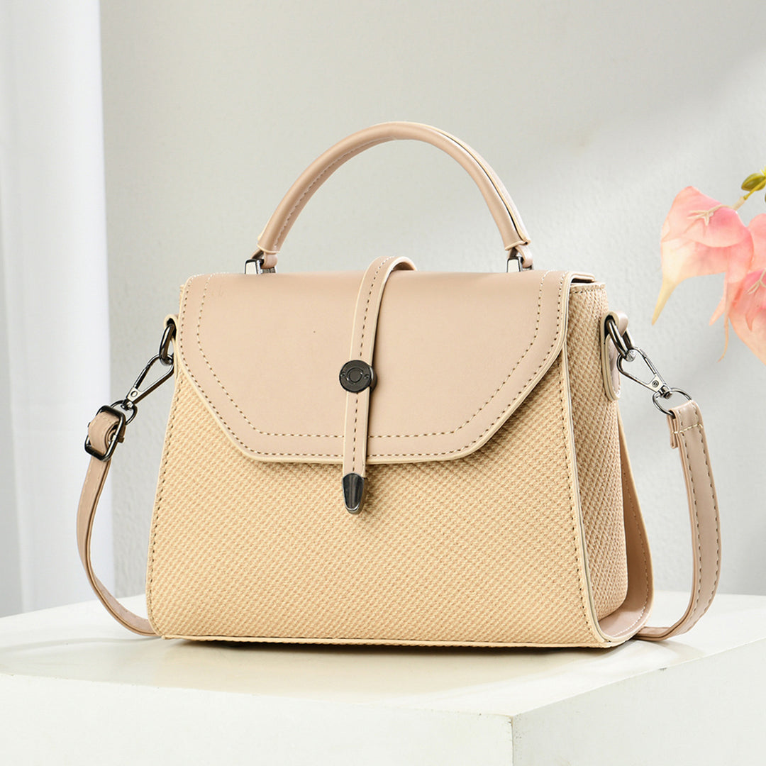 Damen elegante Handtasche mit strukturiertem Obermaterial und praktischer Trageoption Nord Taschen