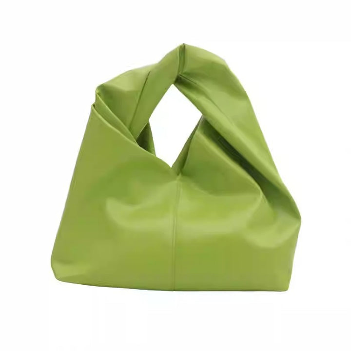 Damen Hobo-Tasche aus weichem Kunstleder mit innovativem Knotenverschluss Nord Taschen