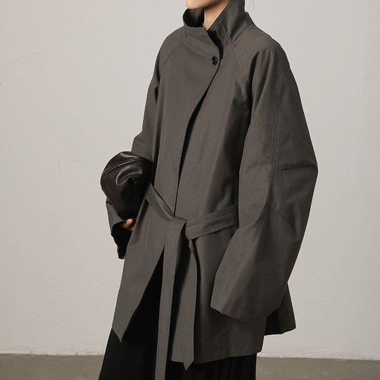 Damen Modische Langjacke Nord Taschen
