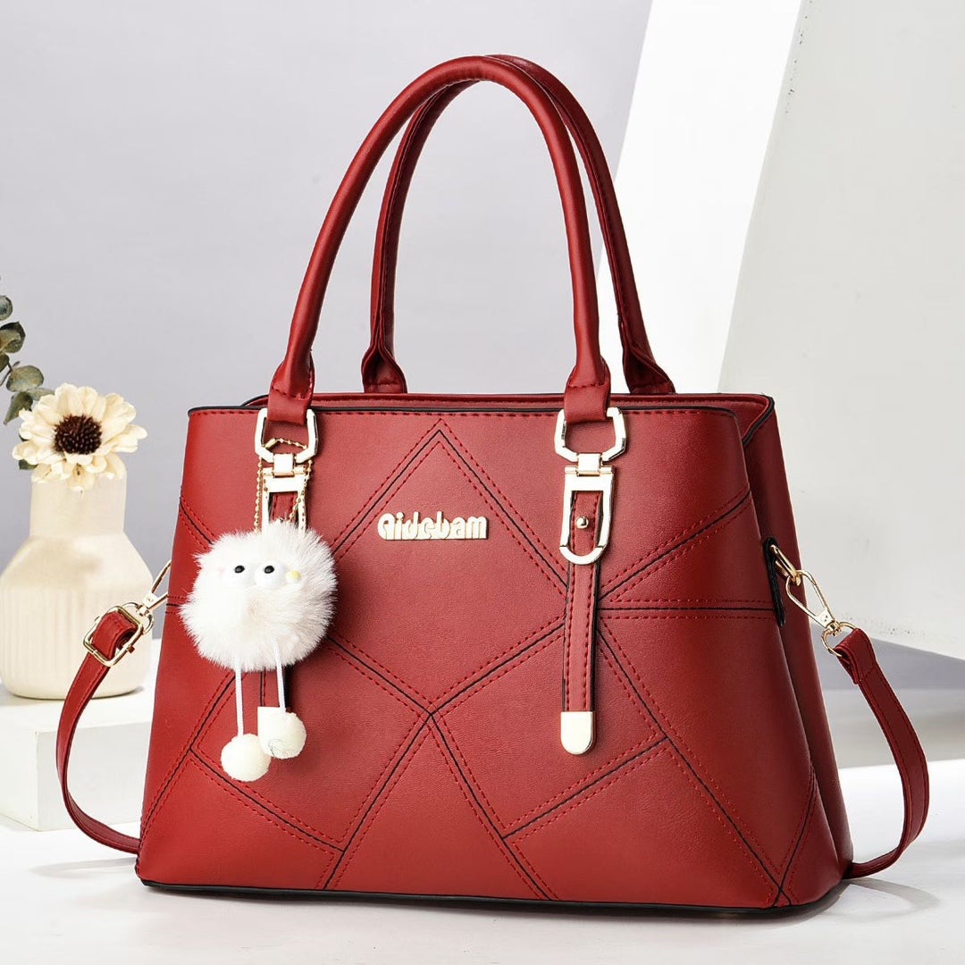 Damen elegante Handtasche mit geometrischem Design Nord Taschen