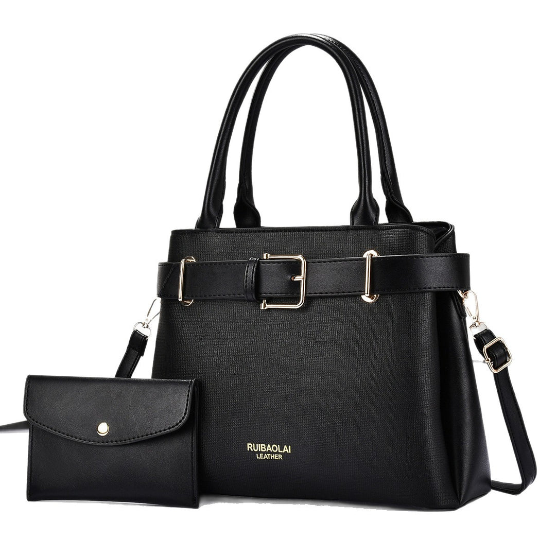Damen elegante Umhängetasche mit abnehmbarem Mini-Portemonnaie Nord Taschen