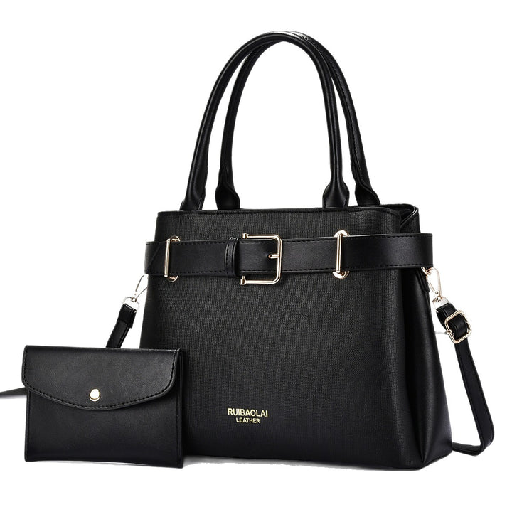 Damen elegante Umhängetasche mit abnehmbarem Mini-Portemonnaie Nord Taschen