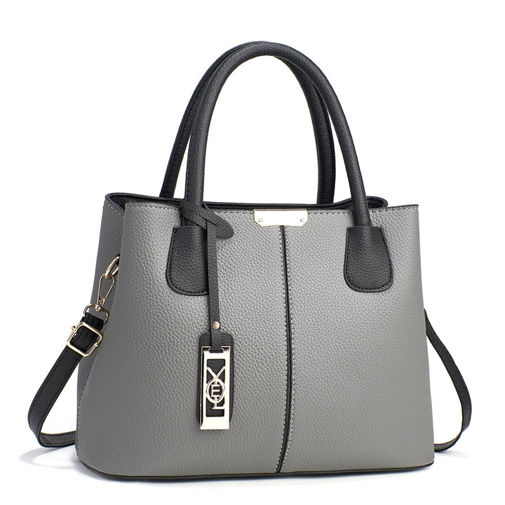Damen elegante Tragetasche mit Doppelgriff und abnehmbarem Schultergurt Nord Taschen
