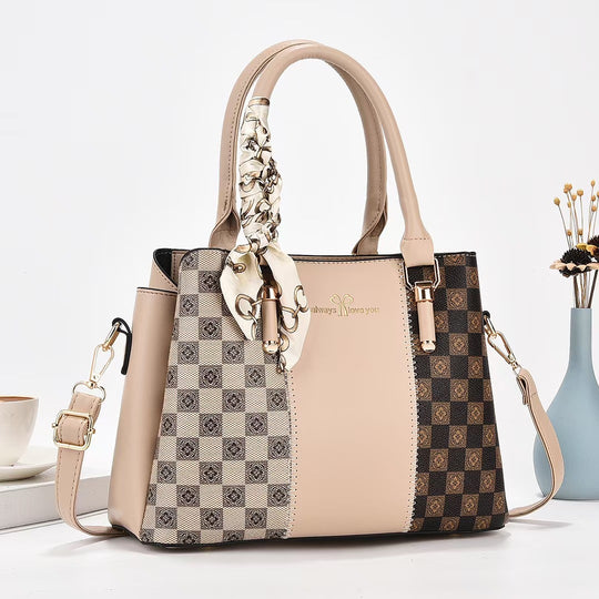 Damen modische Handtasche mit vielseitigem Tragegurt und eleganten Akzenten Nord Taschen