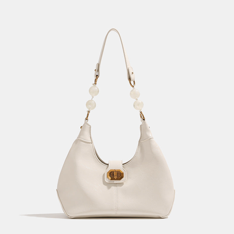 Damen Hobo-Tasche mit innovativem Kettenhenkel und luxuriöser Struktur Nord Taschen