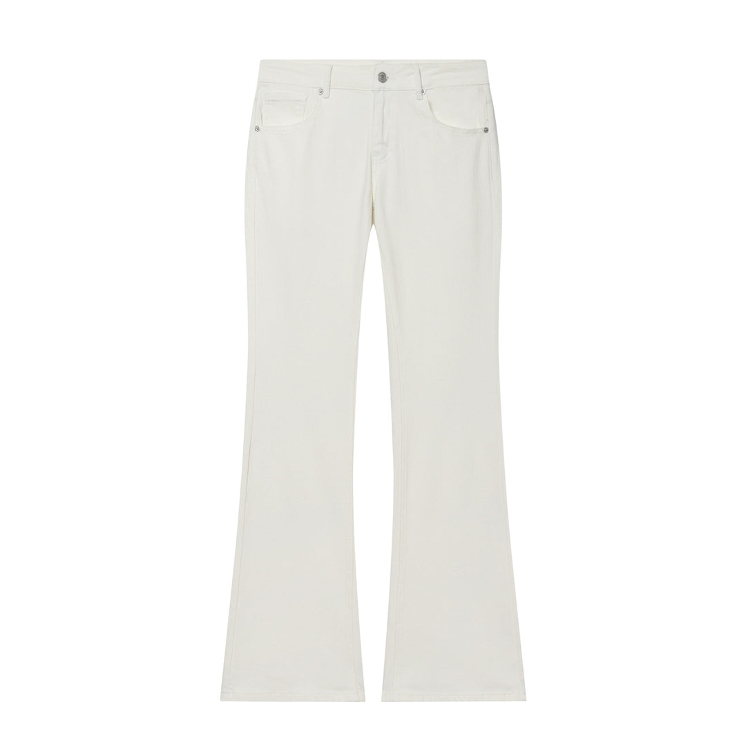Damen Hochtaillierte ausgestellte Jeans mit Kickflare und Fünf‑Taschen‑Schnitt Nord Taschen