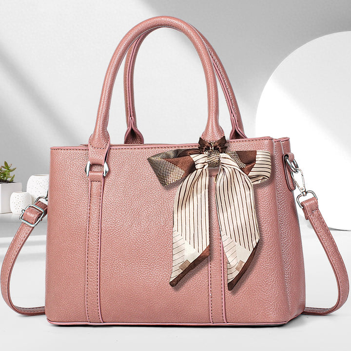 Damen modische Handtasche mit dekorativem Schleifenakzent Nord Taschen